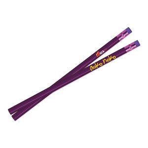 Purple Painted Pencils