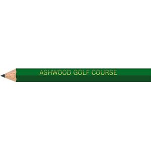 Golf Green Hexagon Golf Pencils