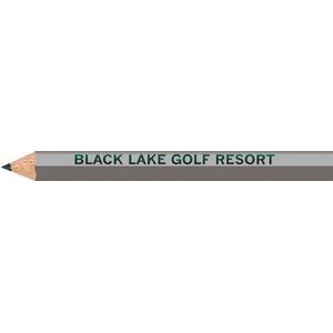 Silver Hexagon Golf Pencils