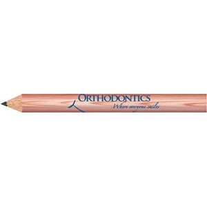Natural Lacquered Round Golf Pencils