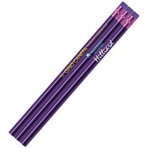 Purple Metallic Foil Pencils