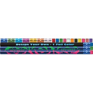 Design Your Own Metallic Foil Pencils with 1 Foil Color