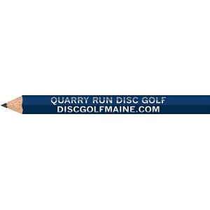 Royal Blue Hexagon Golf Pencils
