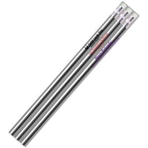 Silver Metallic Foil Pencils