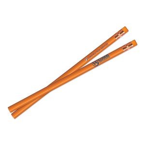 Orange Painted Pencils