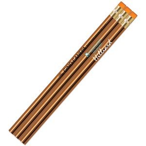 Orange Metallic Foil Pencils
