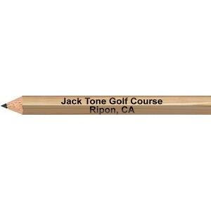 Natural Lacquered Hexagon Golf Pencils