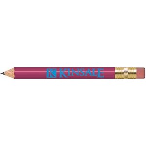 Light Purple Round Golf Pencils with Erasers