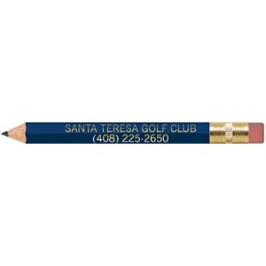 Royal Blue Hexagon Golf Pencils with Erasers