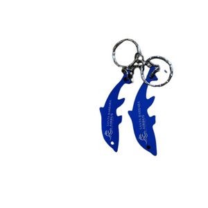 Dolphin Shaped Bottle Opener With Keychain