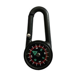 Compass With Carabiner Clip