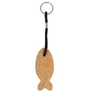Fish Cork Keychain