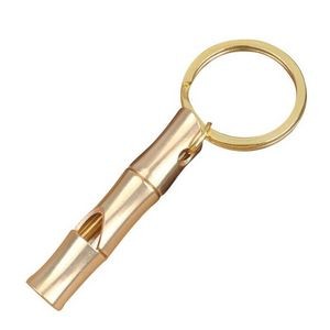 Bamboo Shape Whistle Keychain