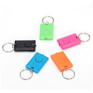 Color Block LED Keychain