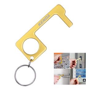 Hygiene Door Opener Closer Touch Free Tool Key Chain
