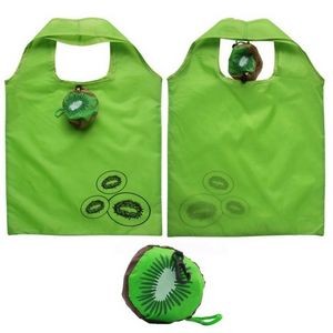 Kiwi Shape Foldable Grocery Tote Bag