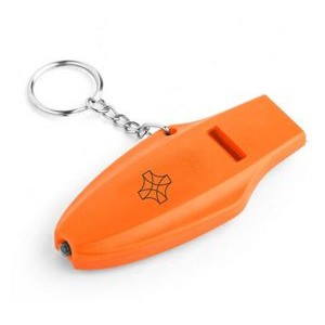 LED Whistle Keychain
