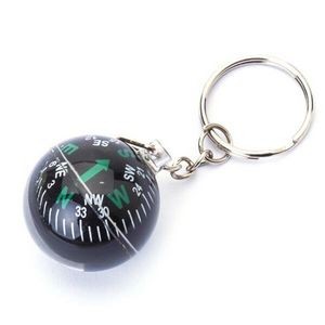 Compass Ball Keychain