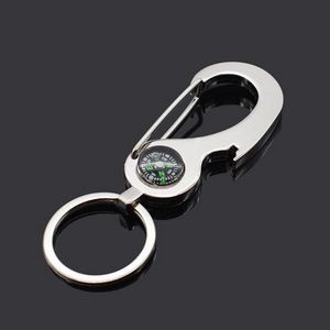 Metal Opener Compass Keychain