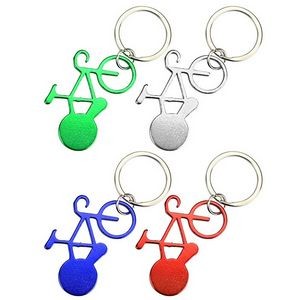 Bike Bottle Opener Keychain