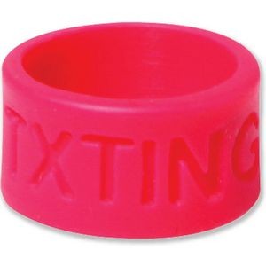 Debossed Silicone Finger Thumb Ring