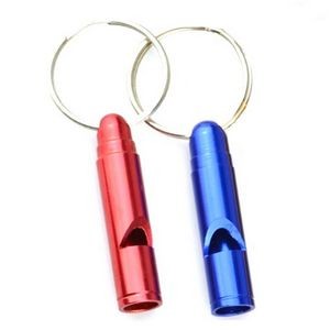Bullet Whistle Keychain