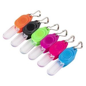 Cute Zipper Pull LED Keychain