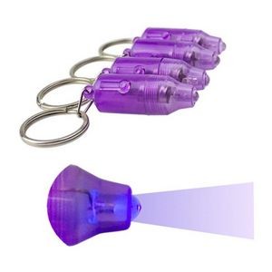 Bullet UV LED Keychain