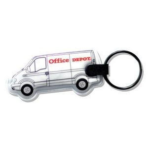 Custom Van PVC LED Keychain