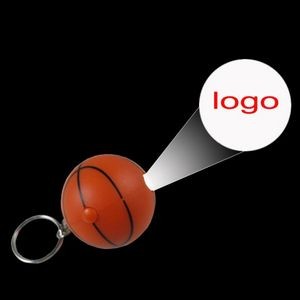 Basketball Projector Keychain