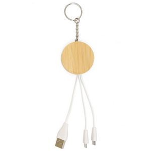 Bamboo 2 in 1 USB Charging Cable