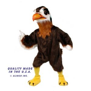 Regal Hawk Mascot Costume