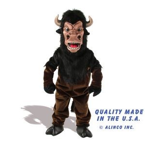Barney Buffalo Mascot Costume