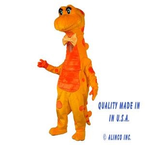 Candy Corn Dinosaur Mascot Costume