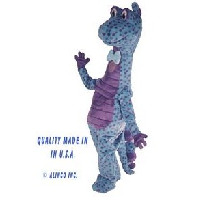 Spot the Dinosaur Mascot Costume