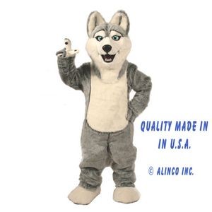 Howie Husky Mascot Costume