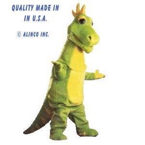 Dizzy Dinosaur Mascot Costume
