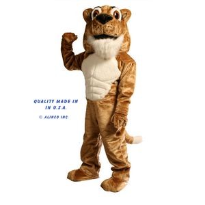 Power Corby Cougar Mascot Costume