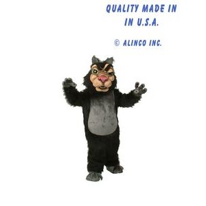 Walker Wolf Mascot Costume