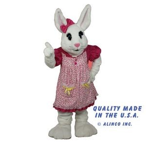 Super Deluxe Girl Bunny Mascot Character Costume
