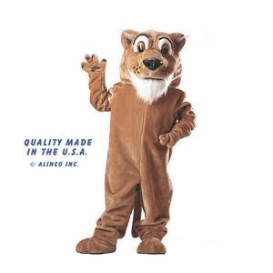 Corby Cougar Mascot Costume
