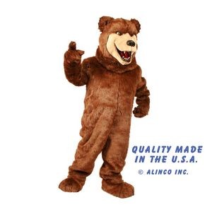 George Grizzly Bear Mascot Costume