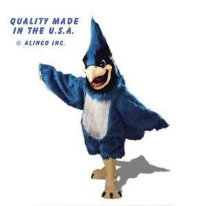 Big Blue Jay Mascot Costume