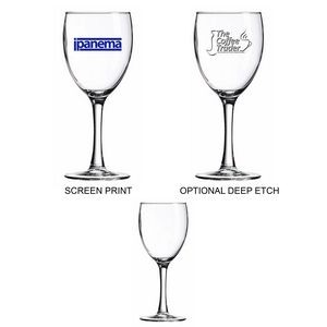 10 Oz. Wine Glass (Screen Printed)