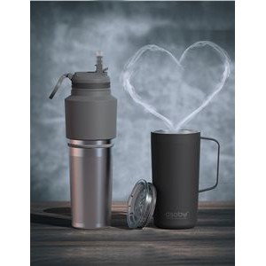 30 Oz. ASOBU® Water Bottle & Travel Mug Twin Pack