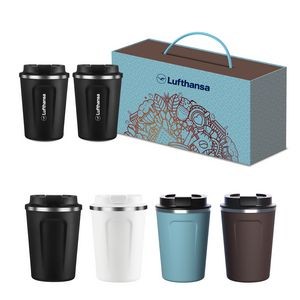 13 Oz. Café Compact Coffee Cups (Set of 2)