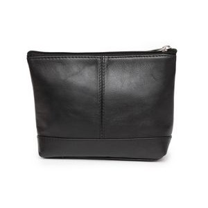 Ashlin® Designer Ryleigh Midnight Black Mid Sized Cosmetic Beauty Bag