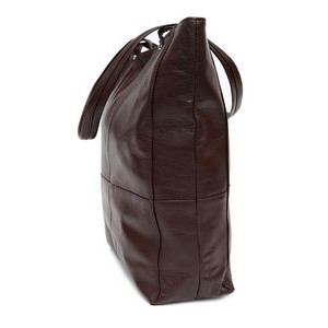 Ashlin® Designer Unisex Espresso Brown Gianina Large Tote Bag