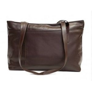 Ashlin® Designer Melia Ladies Classic Espresso Brown Tote Bag