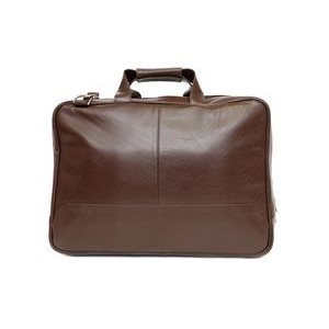Ashlin® Designer Carson Espresso Brown Laptop Briefcase w/Removable Shoulder Strap
